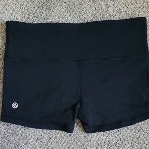 lululemon athletica Women's Classic Black Athletic Shorts